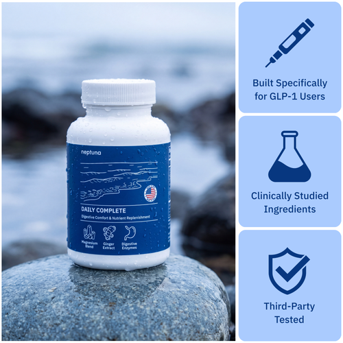 Neptuna Daily Complete — Gentle Relief for Constipation, Sulphur Burps & Fatigue on Ozempic®, Wegovy® & Mounjaro®